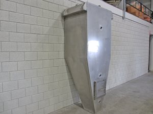 Edelstahl silo - 1500 liter