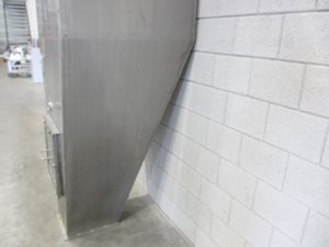 Edelstahl silo - 1500 liter