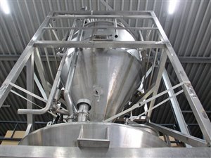 2500 Liter Wiegesilo mit 2000 Liter Puffersilo