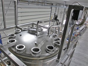 2500 Liter Wiegesilo mit 2000 Liter Puffersilo
