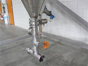 2500 Liter Wiegesilo mit 2000 Liter Puffersilo