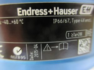 E+H Promass F 100 DN15 Coriolis Durchflussmessung
