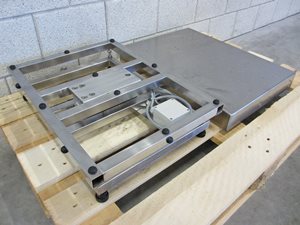 Bodenwaage 250 kg Edelstahl